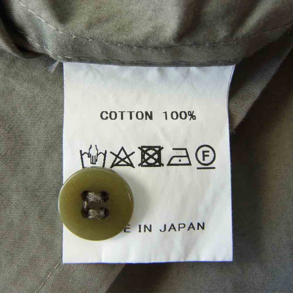 フーワット 044-986-7490 5XL OVERSIZE SHIRTS オーバーサイズ シャツ ブラウン系【中古】
