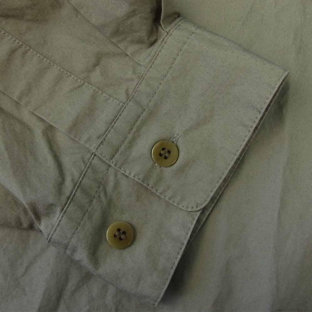 フーワット 044-986-7490 5XL OVERSIZE SHIRTS オーバーサイズ シャツ ブラウン系【中古】