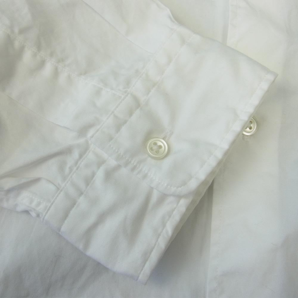 GRAPHPAPER グラフペーパー 20SS GM201-50093B Broad Oversized Regular Collar ブロード オーバーサイズ レギュラーカラー 長袖 シャツ ホワイト系 F【中古】