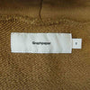 GRAPHPAPER グラフペーパー 19AW GU193-70126B LOOPWHEELER Full Zip Parka ループウィラー フル ジップ パーカー ライトブラウン系 2【中古】