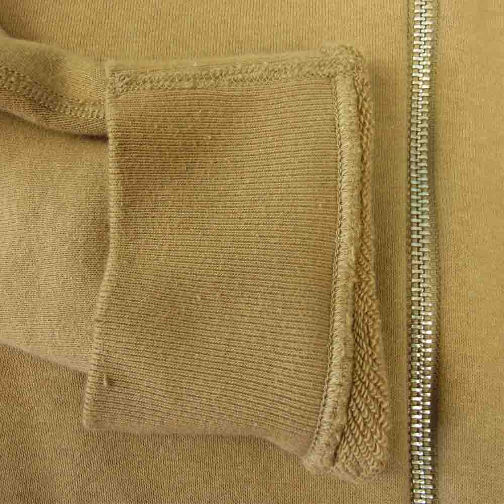 GRAPHPAPER グラフペーパー 19AW GU193-70126B LOOPWHEELER Full Zip Parka ループウィラー フル ジップ パーカー ライトブラウン系 2【中古】
