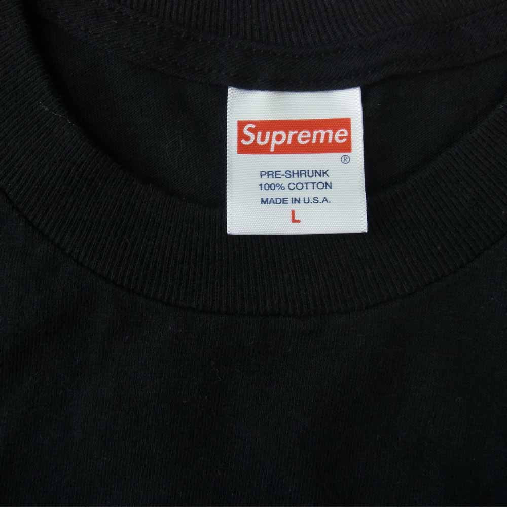 Supreme シュプリーム 21AW ROCKER TEE 半袖Tシャツ ブラック系 L【中古】