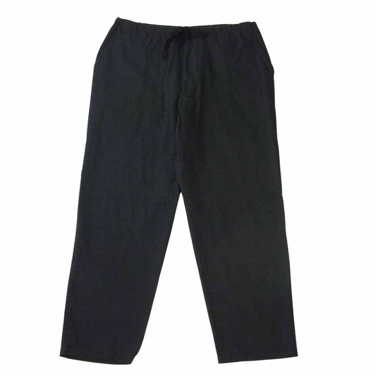 COMOLI コモリ S03-03003 ウール シルク ドローストリングパンツ グレー系 1【中古】