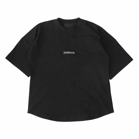 ジャニスアンドカンパニー ハーフスリーブ Tシャツ ブラック系 L【中古】