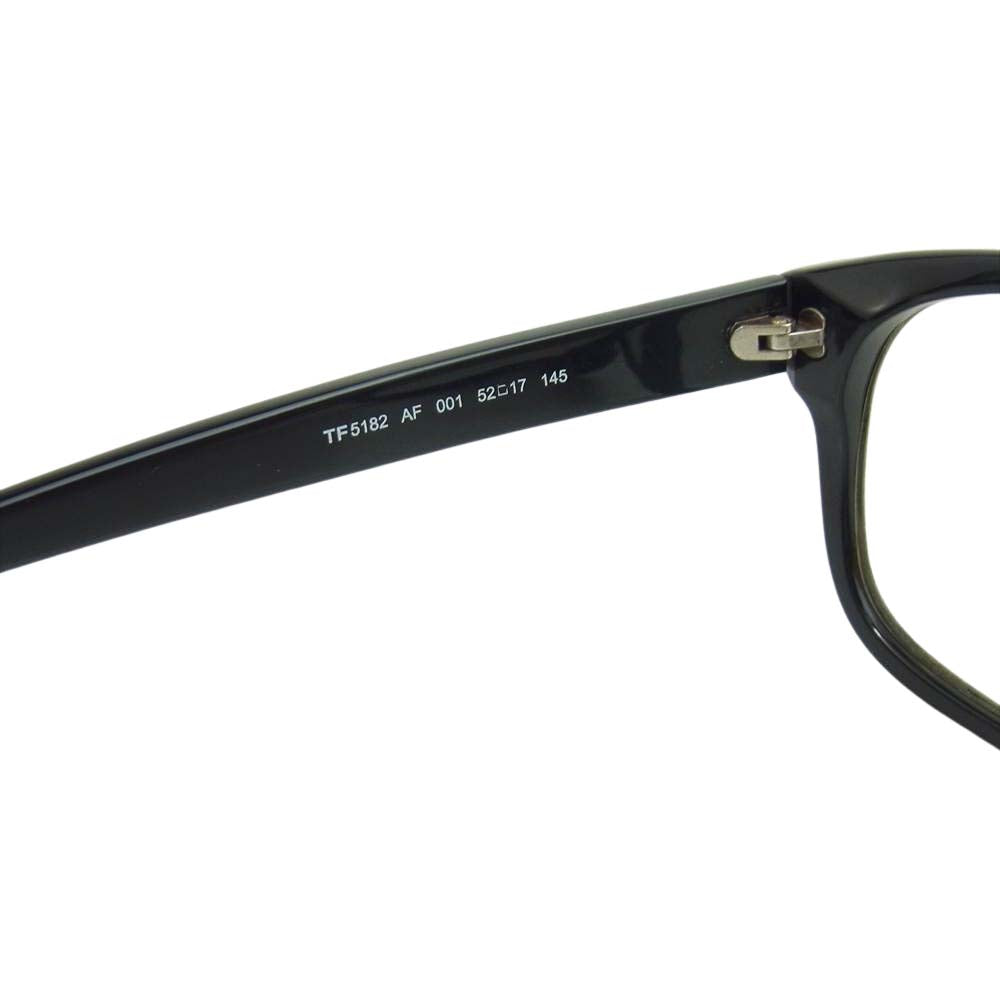 TOM FORD トムフォード TF5182 アイウェア 眼鏡 メガネ 度入り ブラック系【中古】