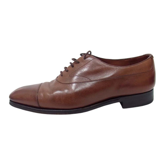 EDWARD GREEN エドワードグリーン gladstone グラッド ストーン ストレートチップ ビジネス シューズ ブラウン系 5 1/2【中古】