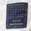 mina perhonen ミナペルホネン os9867 mobius together メビウス リネン ショルダー バッグ グレー系【中古】