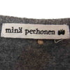 mina perhonen ミナペルホネン ra8582 forest parade フォレスト パレード 刺繍 ワンピース グレー系 38【中古】