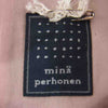 mina perhonen ミナペルホネン qa3937 pala ウール プリント ドレス ワンピース マルチカラー系 38【極上美品】【中古】