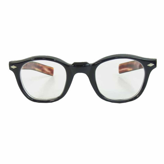 セレクタ France 眼鏡 メガネ 度入りレンズ ブラック系【中古】