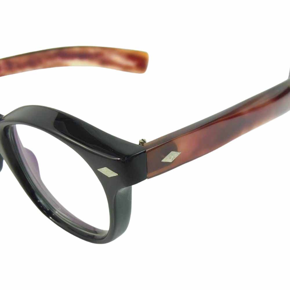 セレクタ France 眼鏡 メガネ 度入りレンズ ブラック系【中古】