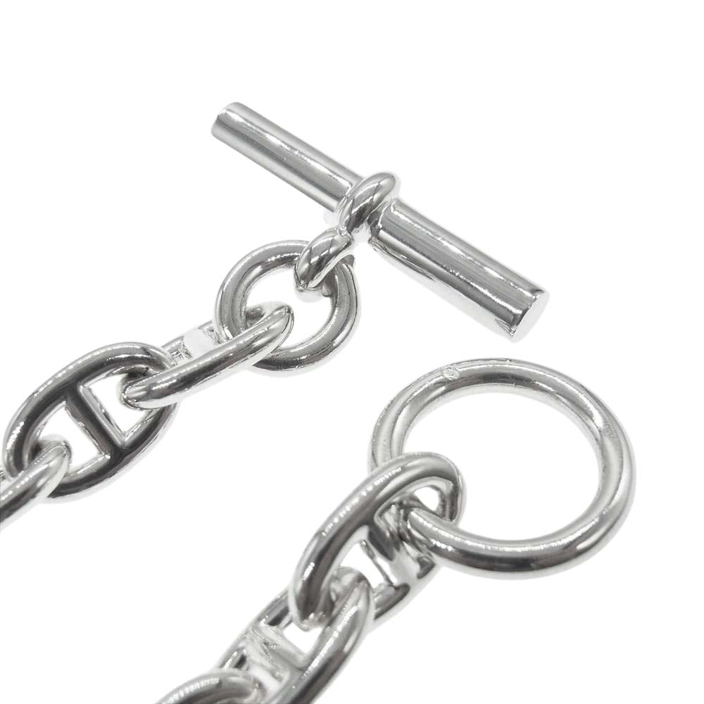 HERMES エルメス シェーヌダンクル MM ブレスレット シルバー系【中古】