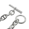 HERMES エルメス シェーヌダンクル MM ブレスレット シルバー系【中古】