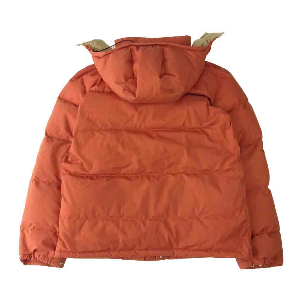 THE NORTH FACE ノースフェイス 80s 茶タグ USA製 フード ダウン ジャケット オレンジ系 L【中古】