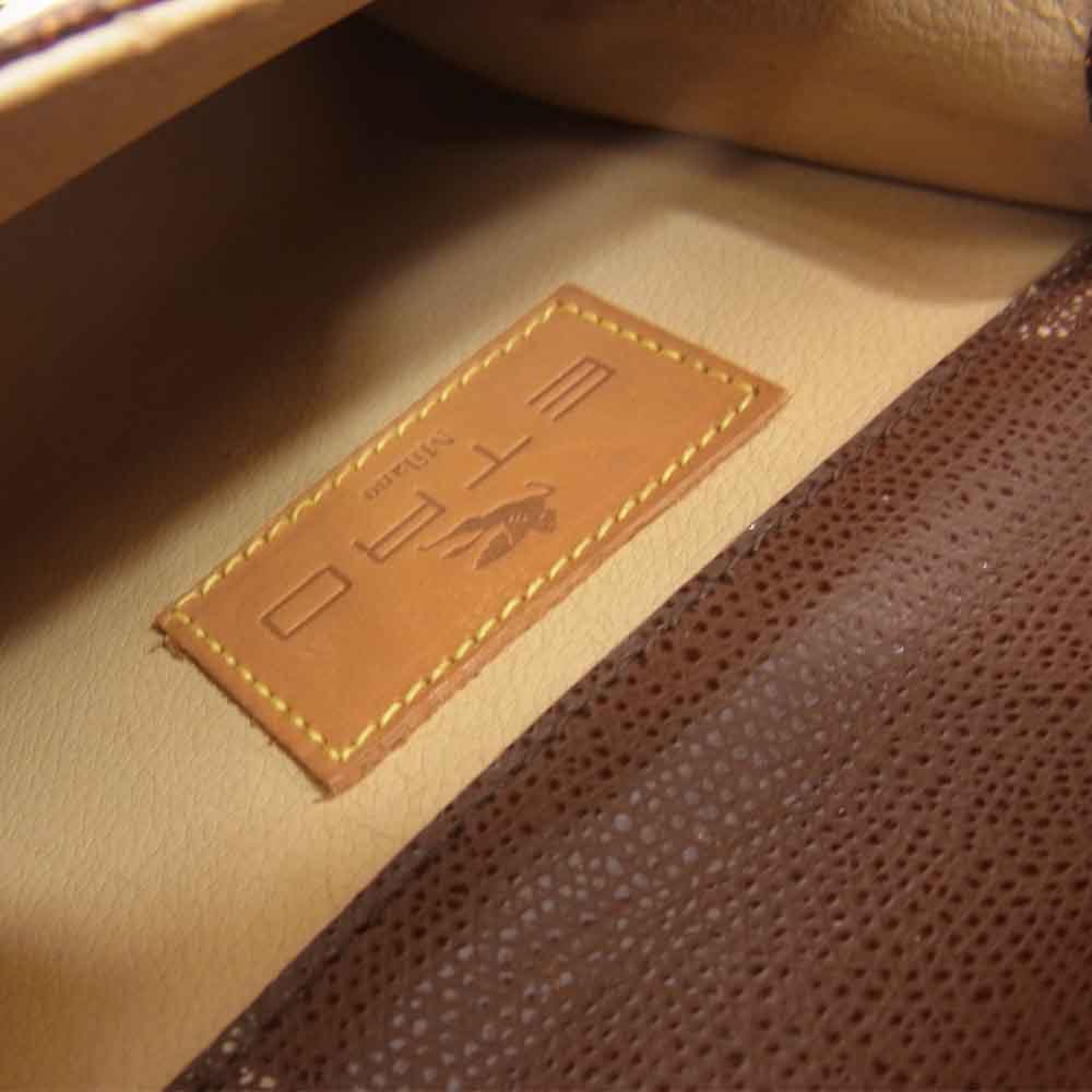 ETRO エトロ ペイズリー ショルダー バッグ ブラウン系【中古】
