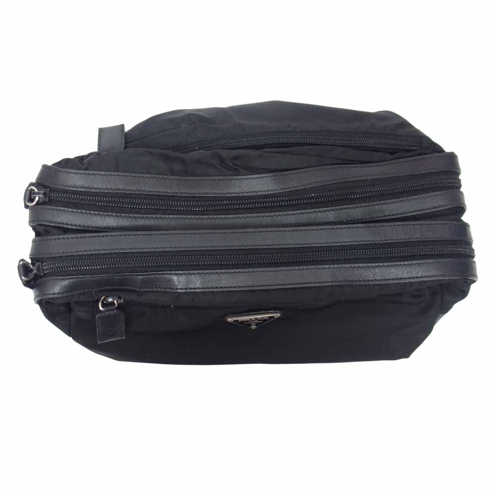 PRADA プラダ MV30 セカンドバッグ ポーチ ブラック系【中古】