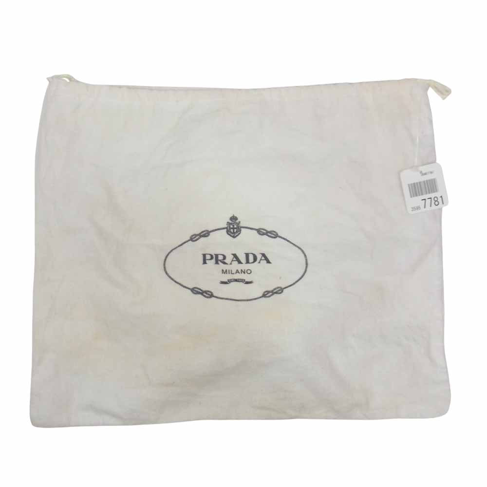 PRADA プラダ MV30 セカンドバッグ ポーチ ブラック系【中古】