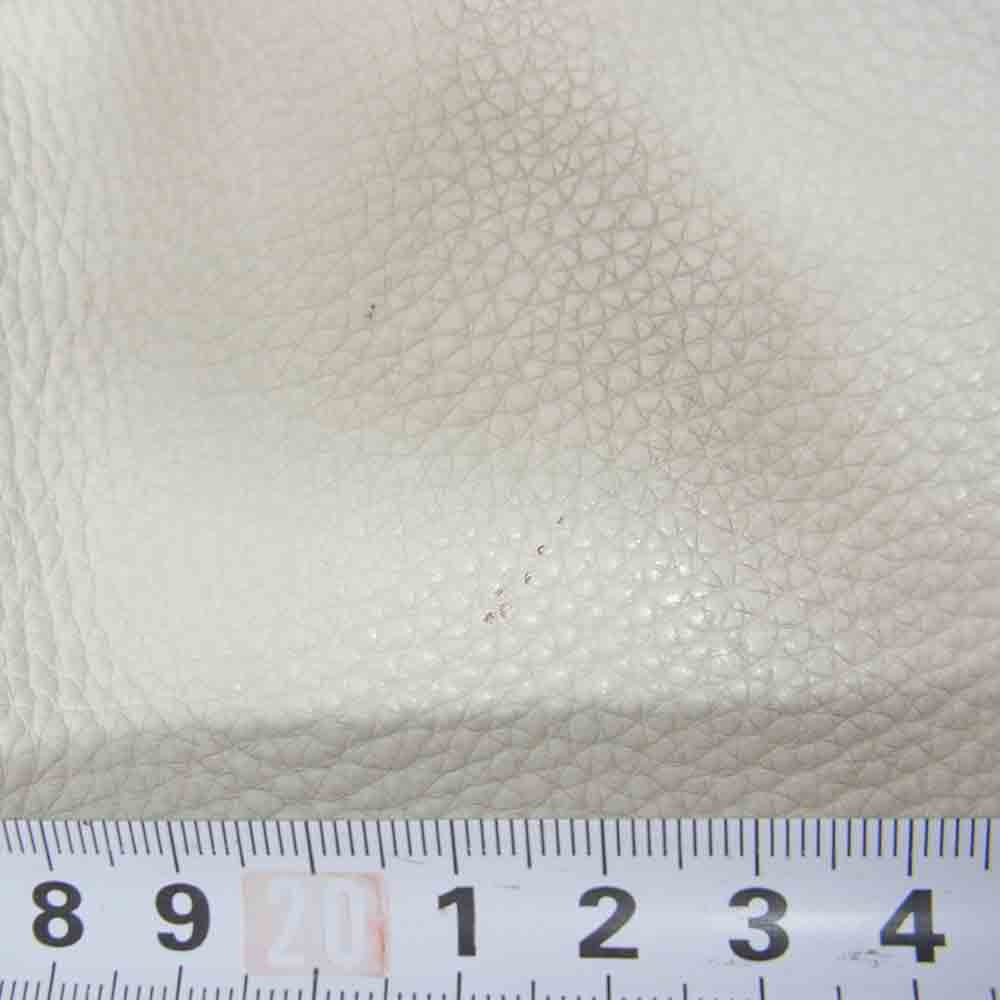 CELINE セリーヌ M06 マカダム ショルダー バッグ オフホワイト系【中古】