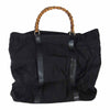 GUCCI グッチ 022 2854 0412 5 バンブー トート バッグ ブラック系【中古】