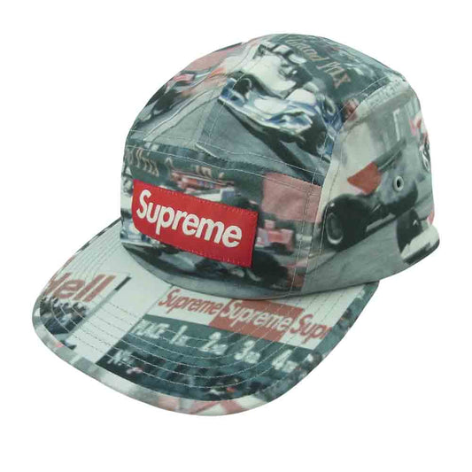 Supreme シュプリーム 19SS Grand Prix Camp Cap グランプリ キャンプ キャップ 中国製 マルチカラー系【中古】