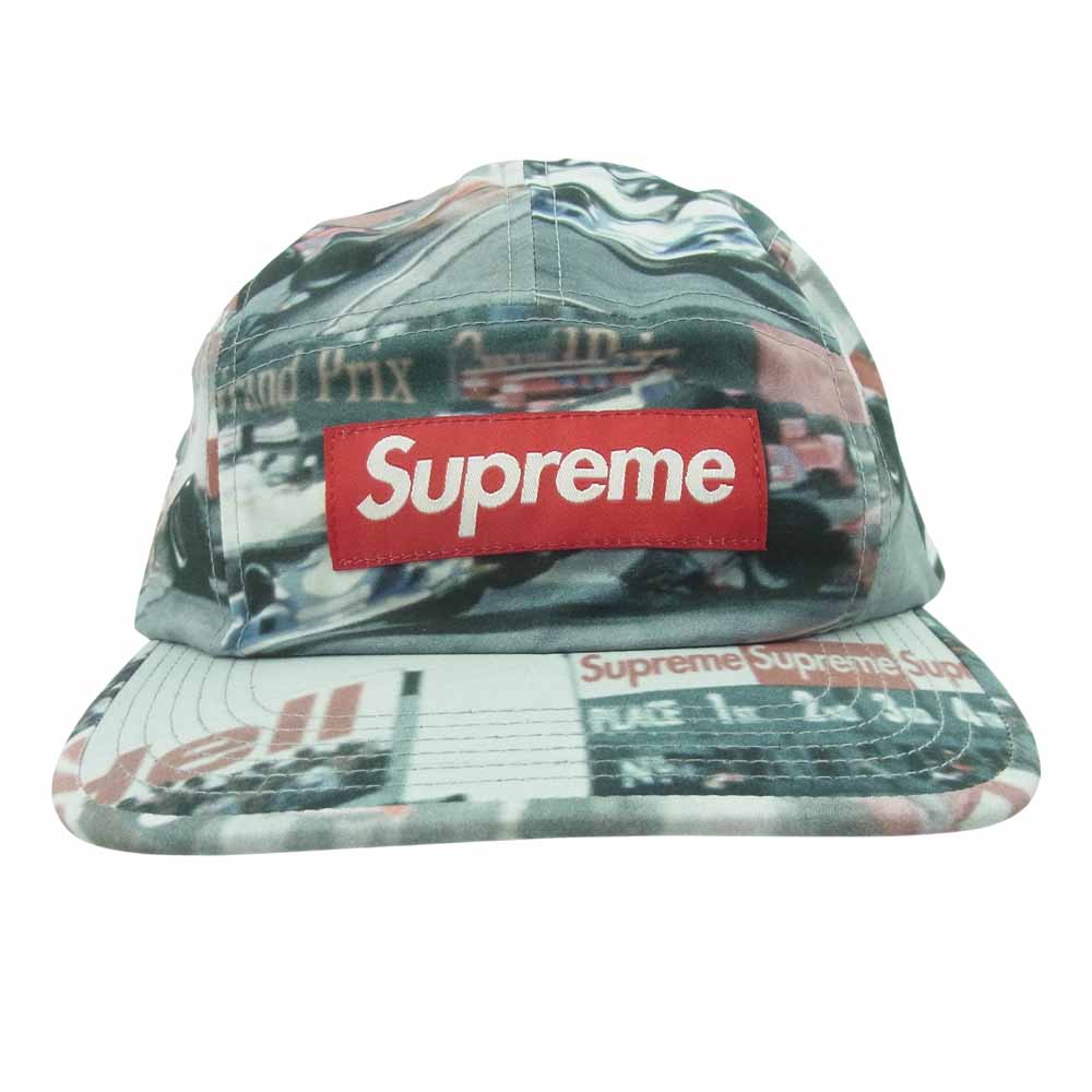 Supreme シュプリーム 19SS Grand Prix Camp Cap グランプリ キャンプ キャップ 中国製 マルチカラー系【中古】