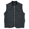 CHROME HEARTS クロムハーツ（原本有） PAPA NYLON QLTD パパ クロスパッチ キルティング ベスト ダークネイビー系【中古】
