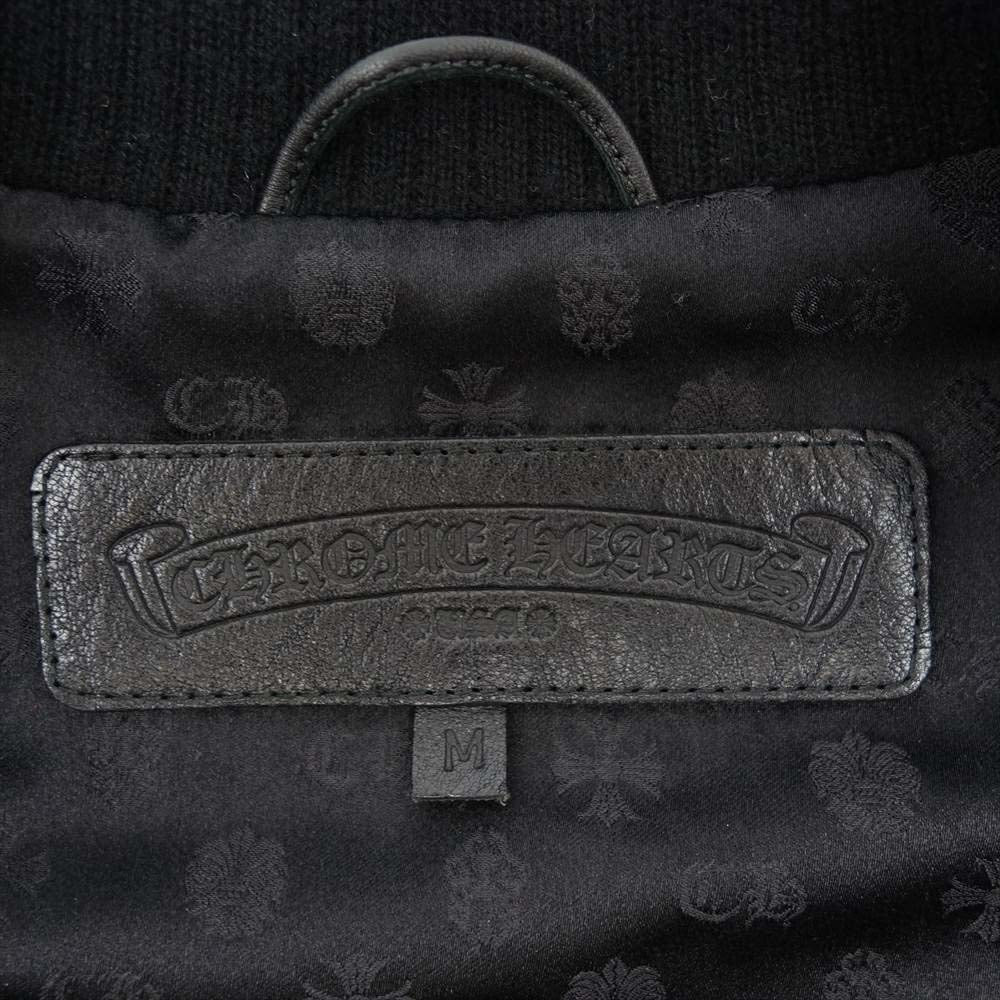 CHROME HEARTS クロムハーツ（原本有） PAPA NYLON QLTD パパ クロスパッチ キルティング ベスト ダークネイビー系【中古】