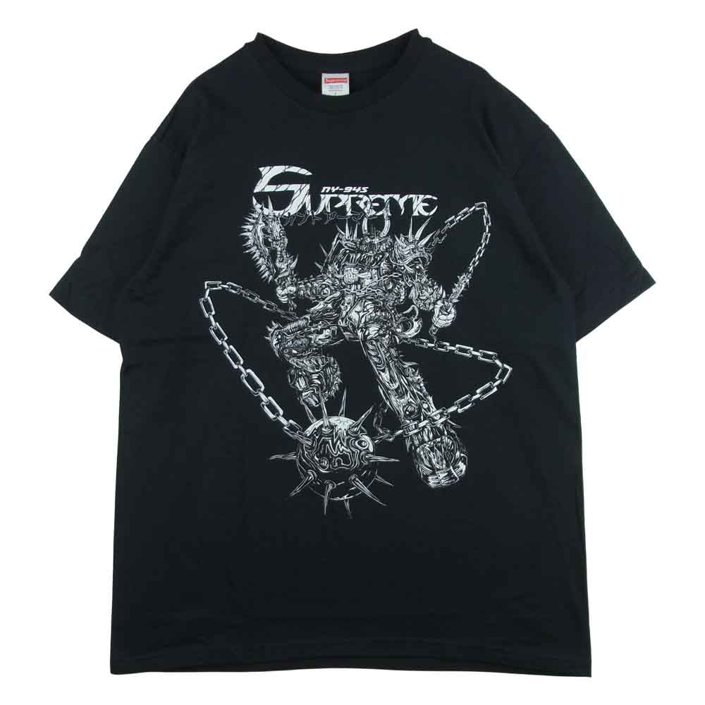 Supreme シュプリーム 21AW Spikes Tee スパイク 半袖 Tシャツ コットン ブラック系 L【新古品】【未使用】【中古】