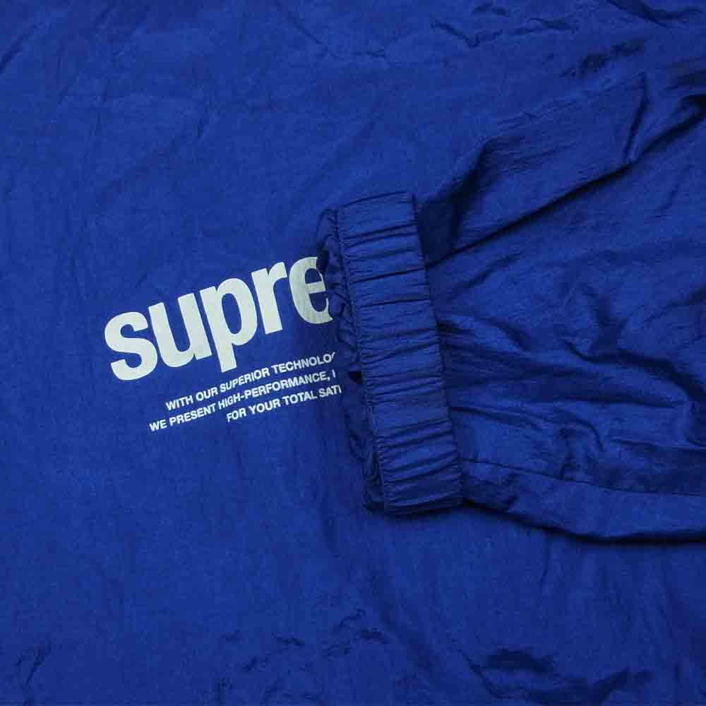 Supreme シュプリーム 16SS Nylon Packable Poncho ナイロン パッカブル ポンチョ パーカー 中国製 ブルー系 L【中古】