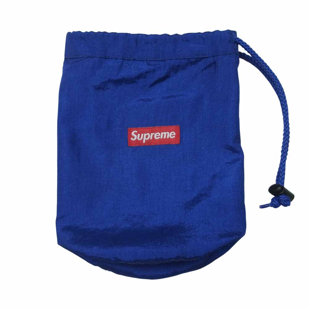 Supreme シュプリーム 16SS Nylon Packable Poncho ナイロン パッカブル ポンチョ パーカー 中国製 ブルー系 L【中古】