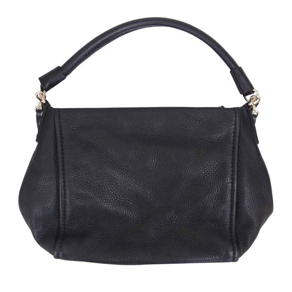 Kate Spade ケイトスペード 2way レザー ショルダー ハンド バッグ ブラック系【中古】