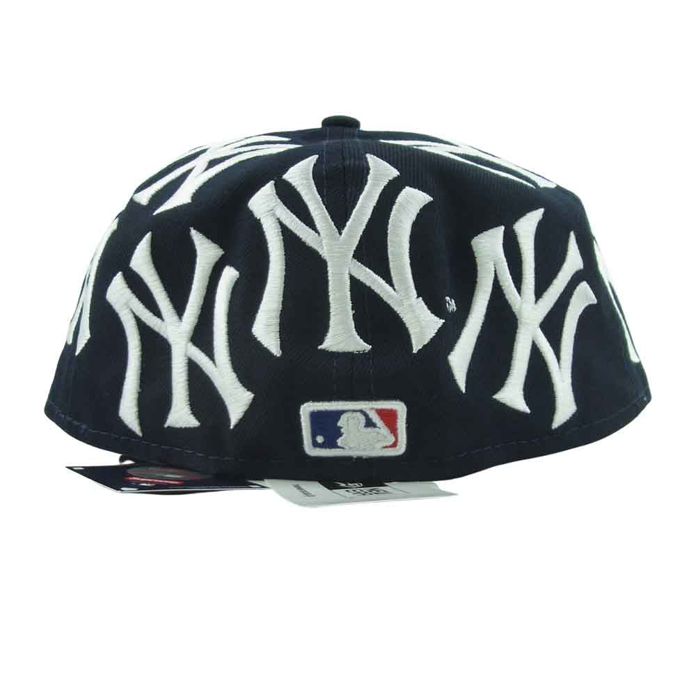 Supreme シュプリーム 21AW New York Yankees Box Logo New Era ニューエラ ニューヨークヤンキース ボックスロゴ ベースボール キャップ ダークネイビー系 58.7cm【新古品】【未使用】【中古】