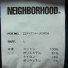NEIGHBORHOOD ネイバーフッド 22SS 221YTNH-JKM04 FB / C-JK タイダイ風加工 デニム フード パーカー ジャケット ブラック系 グレー系 L【新古品】【未使用】【中古】