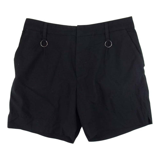SUNSEA サンシー SNS-14S41 ストレッチ サマーウール ショーツ ブラック系 2【中古】