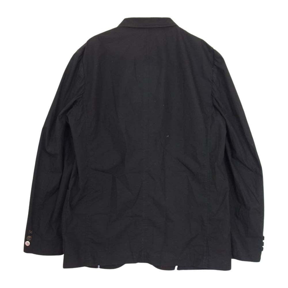COMME des GARCONS HOMME コムデギャルソンオム HC-J130 コットン パッチ ポケット テーラード 2B ジャケット ブラック系 M【中古】