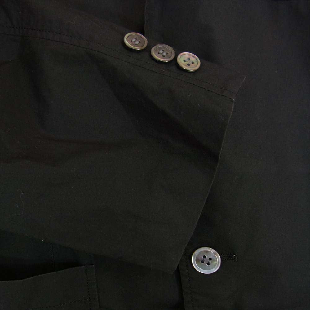COMME des GARCONS HOMME コムデギャルソンオム HC-J130 コットン パッチ ポケット テーラード 2B ジャケット ブラック系 M【中古】