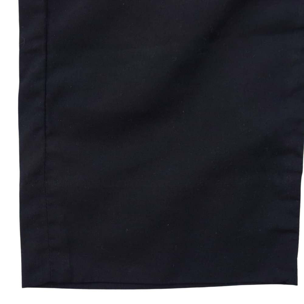 COMME des GARCONS HOMME PLUS コムデギャルソンオムプリュス カット デザイン テーパード スラックス パンツ ネイビー系 S【中古】