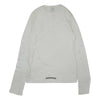 CHROME HEARTS クロムハーツ（原本無） ヘンリーネック クロスボールボタン カットソー 長袖 ホワイト系 S【中古】