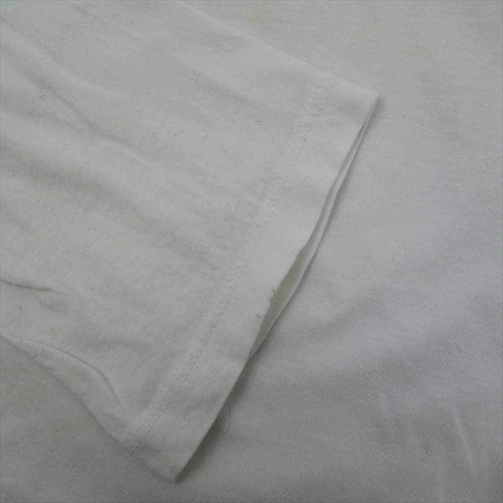 CHROME HEARTS クロムハーツ（原本無） ヘンリーネック クロスボールボタン カットソー 長袖 ホワイト系 S【中古】