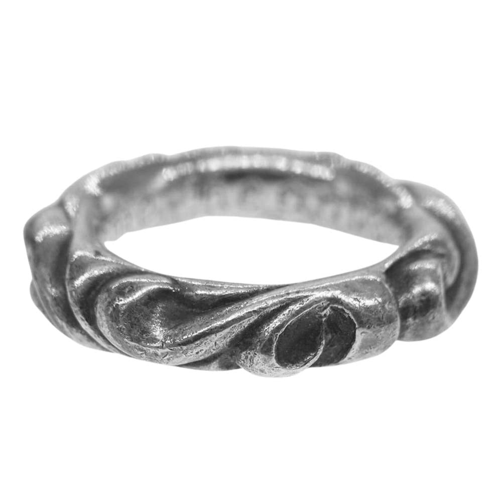CHROME HEARTS クロムハーツ（原本無） スクロール バンド リング  シルバー系【中古】