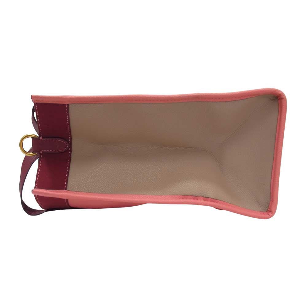 COACH コーチ C1093 FIELD TOTE フィールド トート バッグ ピンク系【美品】【中古】