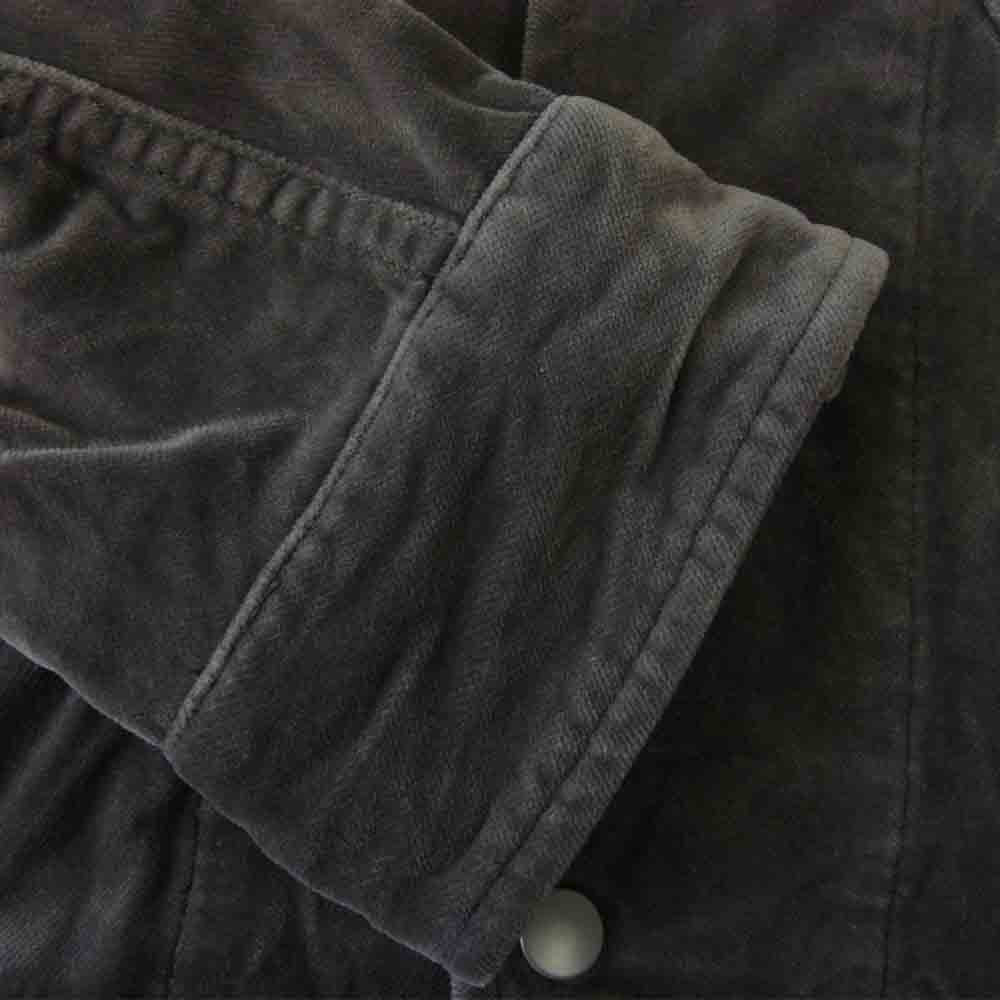 nonnative ノンネイティブ 17AW NN-S3210 TRAINER SHIRT C/R VELVET ジャケット ベロア グレー系 1【中古】