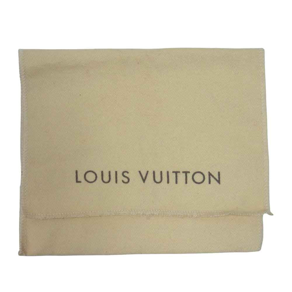 LOUIS VUITTON ルイ・ヴィトン M93523 ポルト モネ ビエ カルト クレディ ヴェルニ 財布 ダークブラウン系【中古】