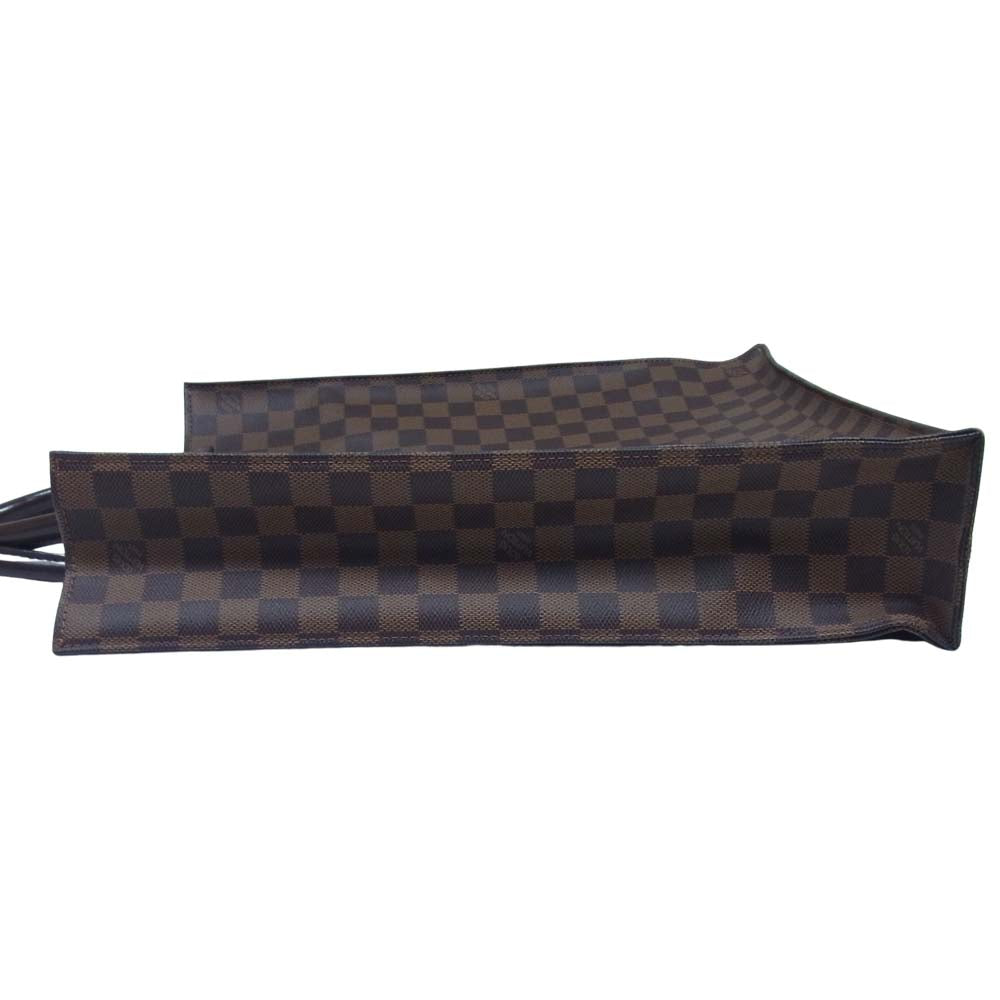 LOUIS VUITTON ルイ・ヴィトン N51140 ダミエ サックプラ トート バッグ ブラウン系【中古】