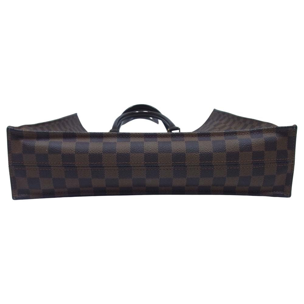 LOUIS VUITTON ルイ・ヴィトン N51140 ダミエ サックプラ トート バッグ ブラウン系【中古】
