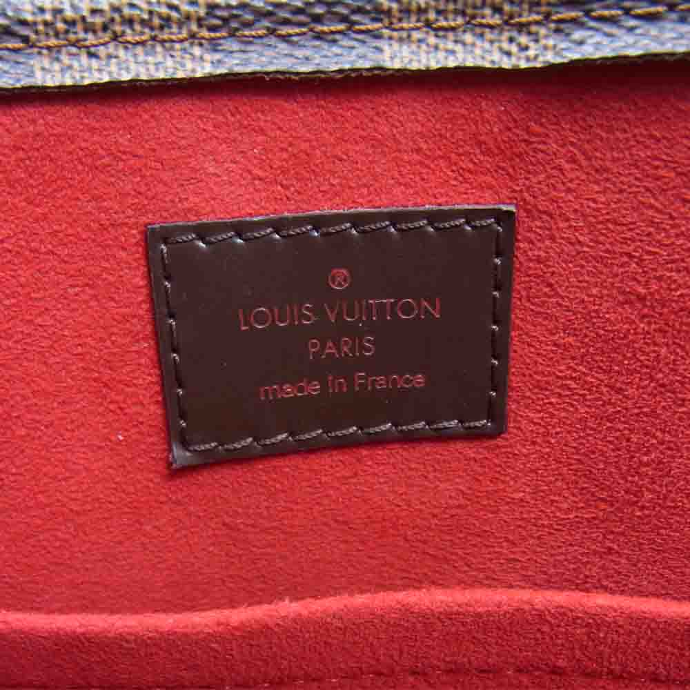 LOUIS VUITTON ルイ・ヴィトン N51140 ダミエ サックプラ トート バッグ ブラウン系【中古】