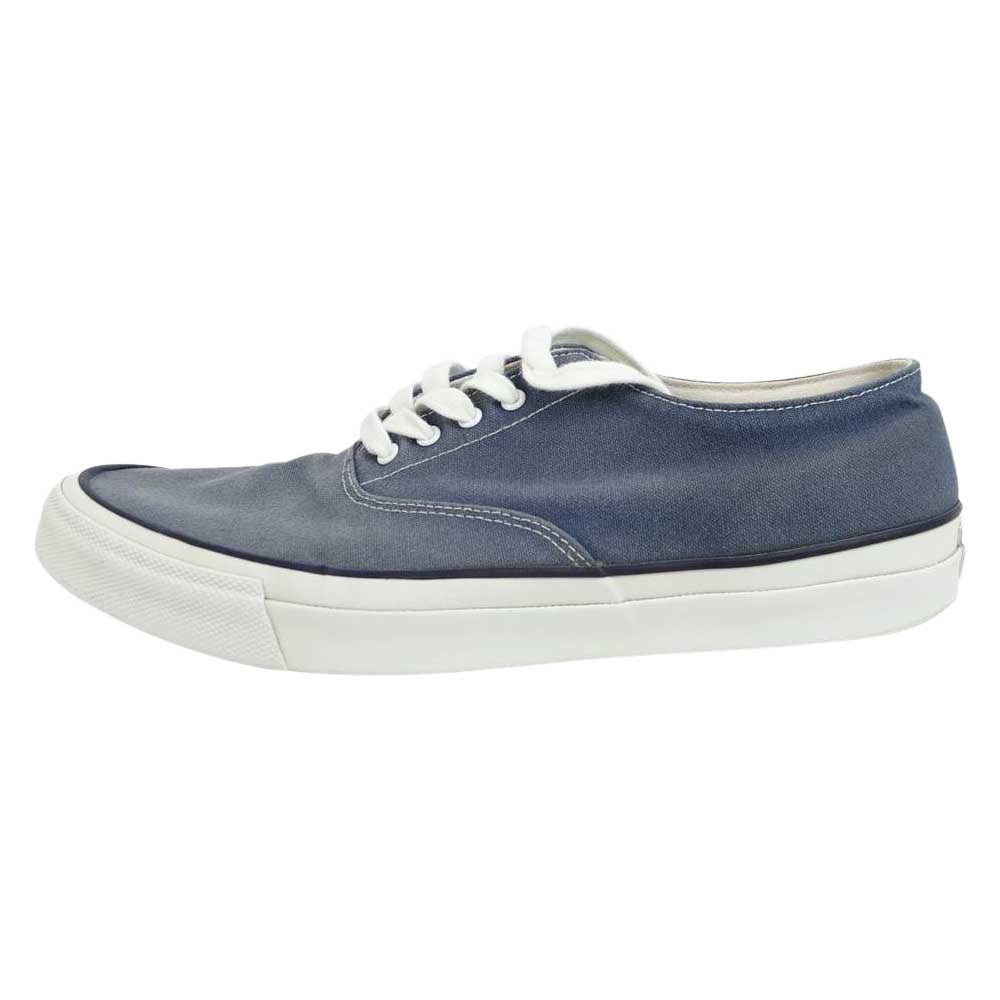 ANATOMICA アナトミカ WAKOUWA WAK DECK SHOES LOW ワクワ デッキシューズ ロー スニーカー ネイビー系 27cm【中古】