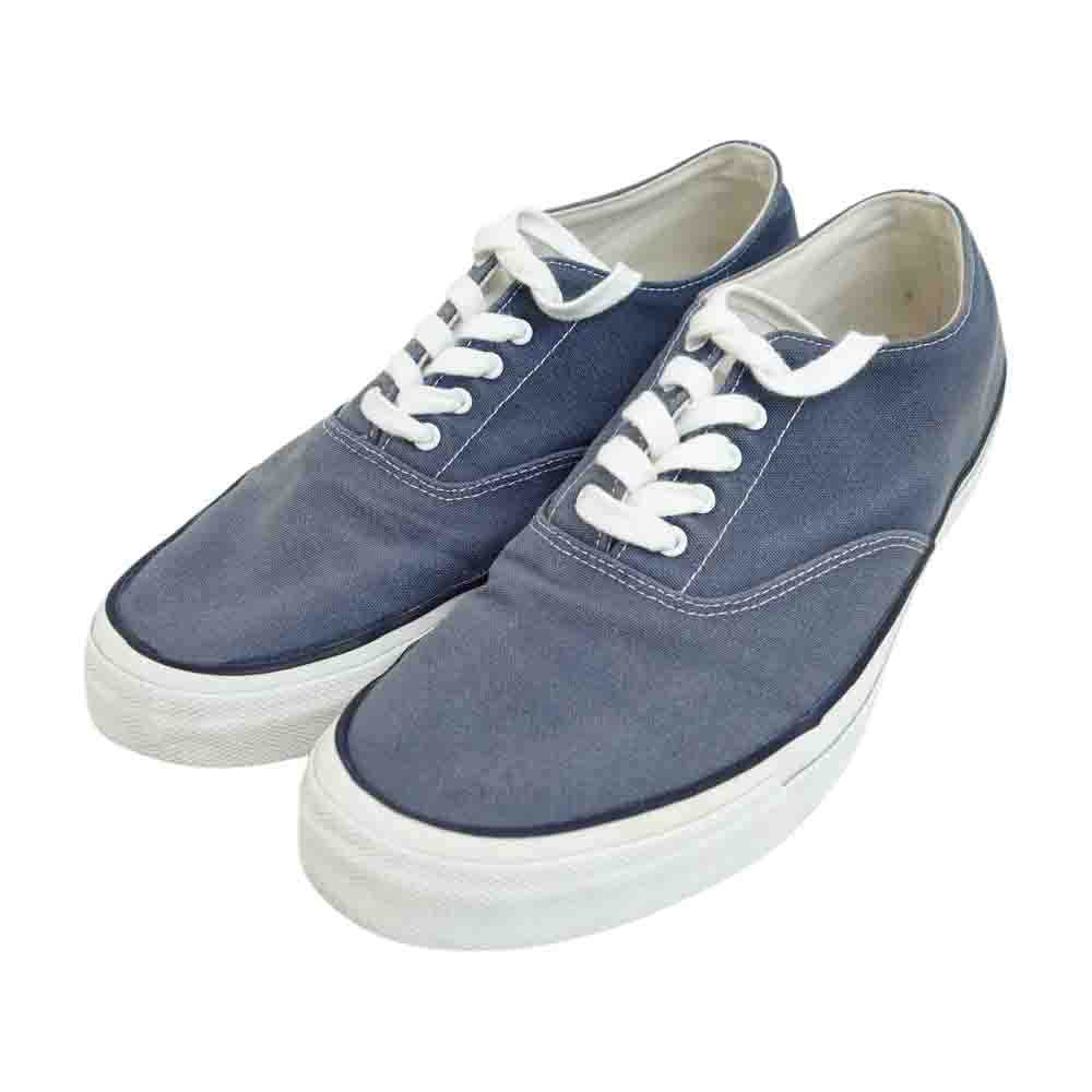 ANATOMICA アナトミカ WAKOUWA WAK DECK SHOES LOW ワクワ デッキシューズ ロー スニーカー ネイビー系 27cm【中古】