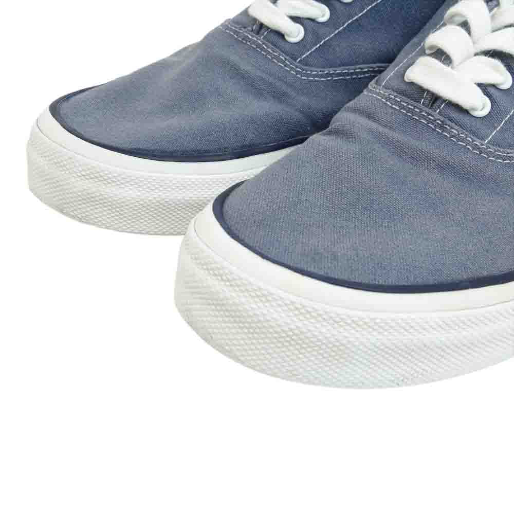 ANATOMICA アナトミカ WAKOUWA WAK DECK SHOES LOW ワクワ デッキシューズ ロー スニーカー ネイビー系 27cm【中古】