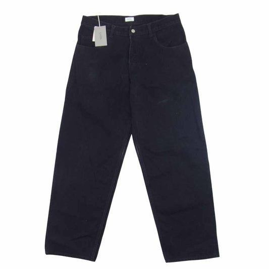 シオタ 21AW NPTM-11BG スビンコットン 13.5oz バギー デニム ブラック系 32【中古】